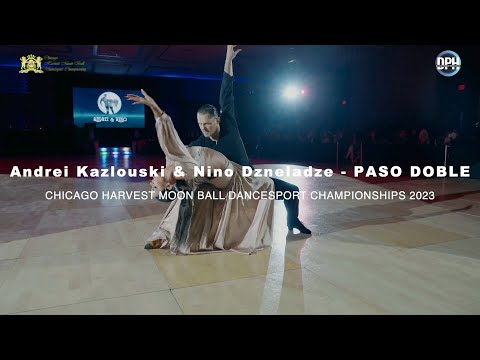 Andrei Kazlouski & Nino Dzneladze | PASO DOBLE | CHICAGO HARVEST MOON BALL DANCESPORT CHAMPIONSHIPS