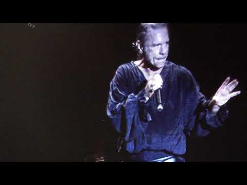 Bruce Dickinson provoca público no show do Iron Maiden em Porto alegre (09-10-2019)