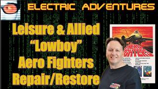 Aero Fighters Leisure and Allied Original Low Boy Arcade Cab Restoration