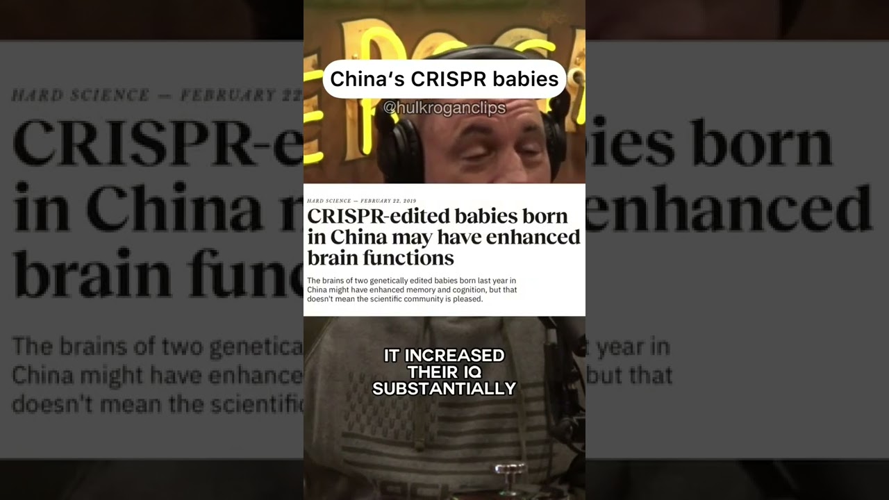 China’s CRISPR Babies #joerogan #shorts #china