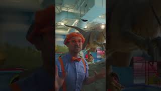 Blippi Rosna com um Velociraptor! 🦖 #shorts #blippi #dinossauros