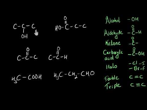 Functional groups | Carbon and its compounds | Chemistry | Khan Academy