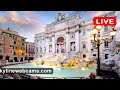 🔴 Live Webcam from Rome | Watch the Trevi Fountain in Real Time!