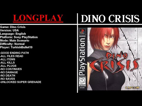 Dino Crisis [USA] (PlayStation) - (Longplay - Normal Difficulty | Good Ending Path)