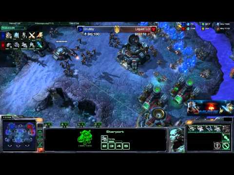 StarCraft 2 HD Grubby Vs LiquidTLO Shakuras Plateau