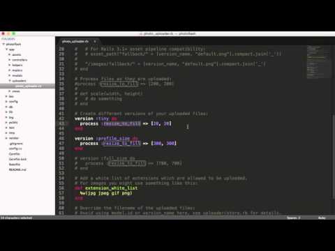 Configure the Carrierwave uploader