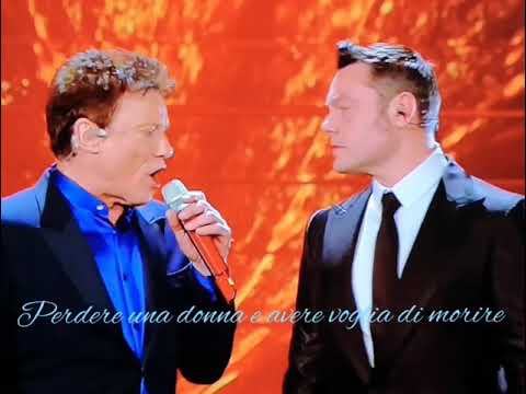 Perdere una donna e avere voglia di morire, Massimo Ranieri e Tiziano Ferro, Sanremo 2020