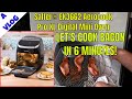 How To Use Salter Air Fryer Aero Cook Pro XL Bacon Sandwich In 6 Minutes