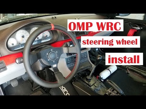 OMP WRC Steering Wheel Install - BMW E46 M3