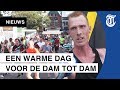 Voor het eerst koelbaden bij Dam tot Damloop