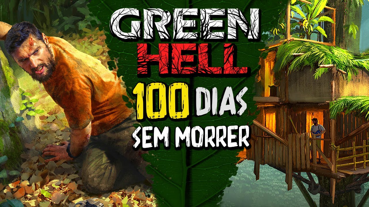 I Survived 100 Days in Green Hell - HARDEST MODE