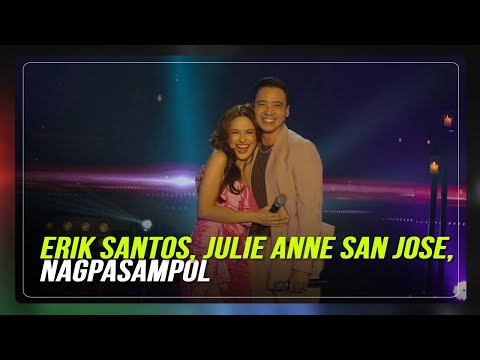 Erik Santos, Julie Anne San Jose, nagpasampol ng duet sa 'Showtime' | ABS CBN News