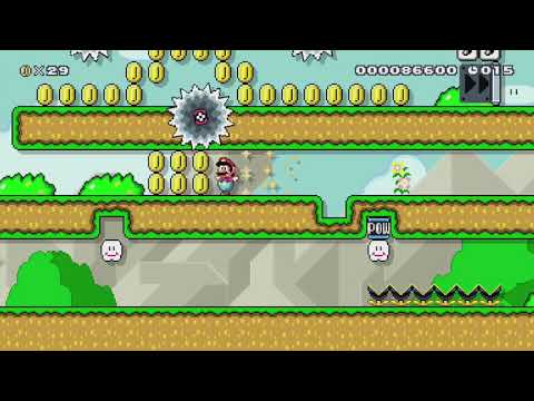 Speedrun #1 40s by wendy - Super Mario Maker - No Commentary 1bq