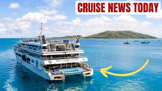 Cruise Ship Runs Aground Near Cast Away Island