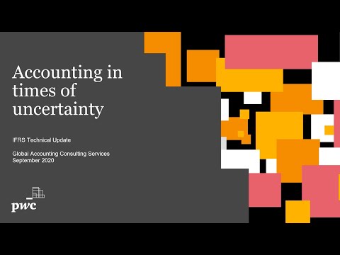 PwC's IFRS technical update video September 2020