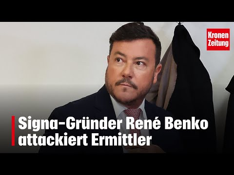 neue Verteidigungslinie von Bankrotteur Benko | krone.tv NEWS