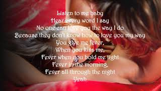 FEVER Lyrics Video (Cover by Eva Cassidy)