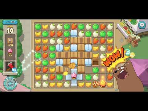 We Bare Bears Match3 Repairs Level 967 - No Boosters