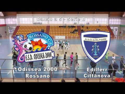 Sintesi:Odissea 2000 -EdilFerr Cittanova Campionato Serie B 2016/2017 Calcio A 5