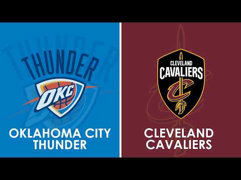Oklahoma City Thunder vs Cleveland Cavaliers NBA Live Scoreboard