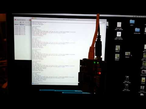 Arduino Ethernet web server sample