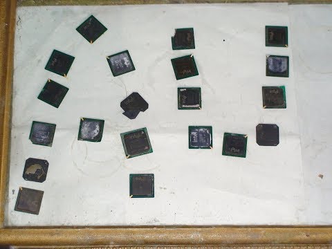 потери при обжиге золотые волоски с мостов intel