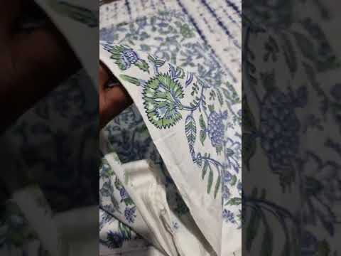 Pure Cotton Handmade Printed Fabric