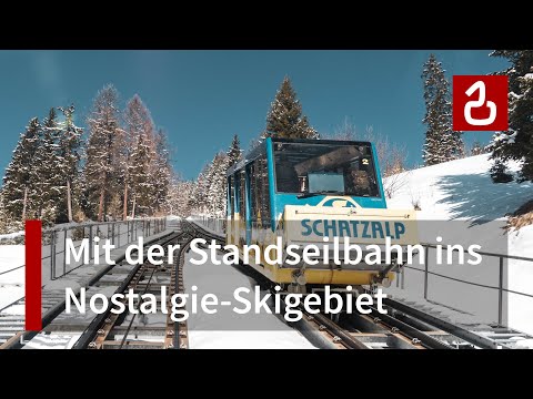 Standseilbahn Davos - Schatzalp | Mit der Nostalgie-Seilbahn auf den Zauberberg