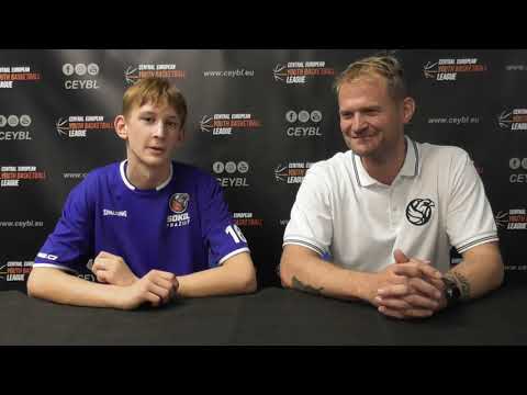 CEYBL U14 - Press conference, 14.10.2022, Jižní Supi - Sokol Pražský