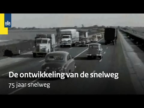 75 jaar snelweg Rijkswaterstaat