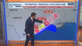 Potential Tropical Cyclone One could become first named storm of 2026 Atlantic hurricane season