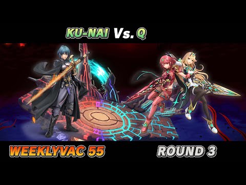 WeeklyVac 55 - SSBU - Ku-nai (Byleth, Palutena) vs Q (Pyra & Mythra)