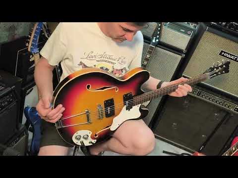 Mosrite Celebrity III 1960s Sunburst image 18