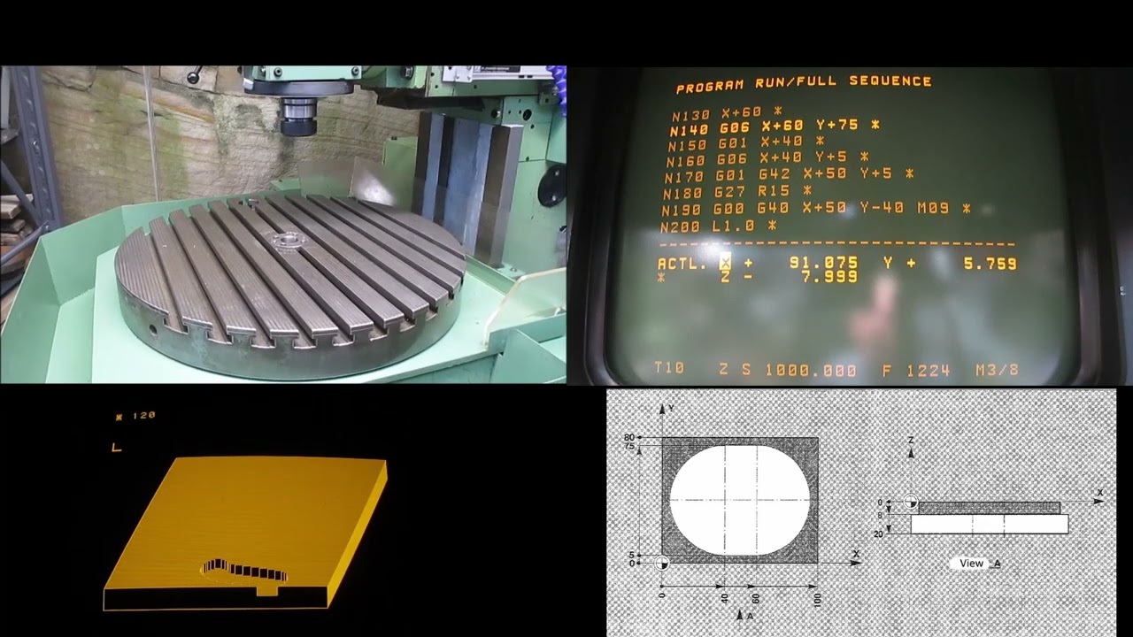 TNC 155 programming example 100