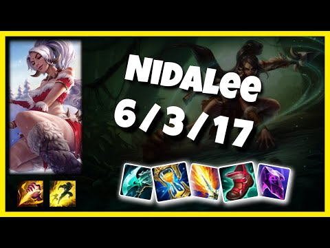 Nidalee vs Elise KOREAN Challenger JUNGLE (6/3/17) - v11.1