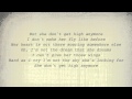 Alan Jackson - She Don't Get High (Lyrics)