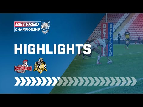 Highlights | Leigh Centurions v York City Knights