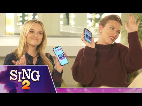 Reese Witherspoon and Scarlett Johansson Find Out Which "Sing 2" Characters They Really Are