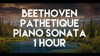 Beethoven Piano Sonata - 'Pathetique', Op 13 II Adagio cantabile - 1 Hour