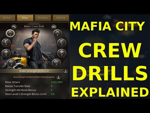 Crew Drills Explained - Mafia City