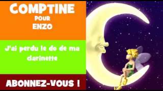 COMPTINE POUR ENZO = J'ai perdu le do de ma clarinette