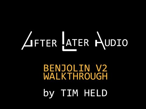 Benjolin V2 Walkthrough