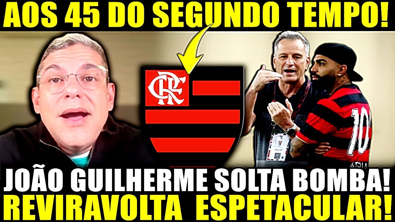 AOS 45 DO SEGUNDO TEMPO!! REVIRAVOLTA ESPETACULAR! JOÃO GUILHERME ACABA DE SOLTAR A BOMBA! GABIGOL