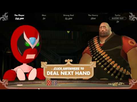 Heavy vs. Strong Bad in Poker Night at the Inventory