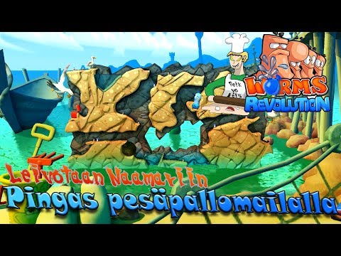 Leivotaan Naamariin | Worms Revolution - Pingas pesäpallomailalla