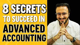 8 Most Important Points to Score 80+ in Advanced Accounting - CA Tejas Suchak #cainter