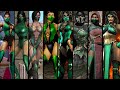 Mortal Kombat JADE Evolution In All Games Mk1reptile Mk1 Mkx Mk9 Mortalkombat1 Mk4 Umk3