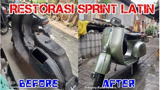 Download lagu VESPA SPRINT LATIN || Lime Green YESAUTO mp3