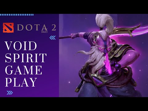 DOTA 2 VOID SPIRIT MID LANE | DAGON BUILD | MMR GAMEPLAY