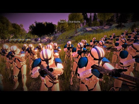 10000 BATTLE DROIDS Vs 400 CLONE TROOPER !!!!!!!!!!!!